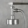 Robinets de cuisine commutateur robinet t adaptateur 3 voies connecteur tête de douche divertisseur vanne d'amélioration de la maison séparateur d'eau