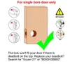 Smart Keyless Entry Door Scyan X2 Handhendel Lock, met toetsenbordtoegang, automatische vergrendeling, geschikt voor gezinnen, Airbnb -huurwoningen, Satin Nickel