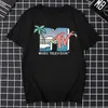 Męskie koszulki Męskie Retro T Shirt MTV Tshirt Vintage Vintage 80s 90s Zespoły pop muzyki telewizyjne kultura