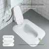 Banho tapetes de tampa do banheiro encalhando o pit de odor universal e dispositivo de prevenção de bloqueio fechado totalmente um botão automático fli