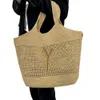 Tote Women ICARE Designer Maxi Bolsa Raffias Bolsa de palha bordada à mão Praia de alta qualidade Praia de bolsas de bolsa de compras bolsas de ombro s