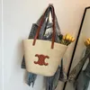 Sac tissé creux Panier de vacances de la mode Paille Nouveau 2024 Sac à épaule