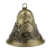 Figurine decorative Mini Feng Shui Canno di campana di metallo cinese Drago e decorazioni di figura