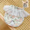 Odzież dla psa szorty sanitarne fizjologiczne spodnie do mycia bawełniane koronkowe sukienki krótkie pieluchy żeńskie majtki menstruacyjne