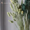 Decorative Flowers 50/100Pcs Natural Gem Grass Dried Bouquet Wedding Decoration Jewelry Phalaris Preserved Home Pography Decor