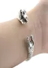 Bangle vintage Silver Color Dachshund Bangles Boho Dog Love Charms Bracelet Femme Casal Bracelets For Mulheres Men Jewelry Christmas7756610