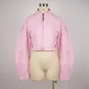 Giacche da donna 2024 Giacca estiva Summer Pink Short Coat Abbigliamento Vendite giovani reggiseno