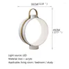 Lâmpadas de mesa Plly Creative Lamp Forma de tambor Modern Hall Light for Home Children Bedroom Decoração