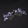 Coiffes Peigne de cheveux en strass pour femmes Accessoires de mariage Headpied Bijoux faits à la main Girls de bal de fête de mariée Tiaras 151d