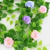 Decorative Flowers 1pcs 2.1m Ivy Simulation Vine Green Plant Home Decoration Shade Strip Artificial