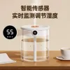 New 2L Double Spray USB High Capacity Home Silent Bedroom Office Night Light Digital Display Humidifier