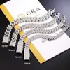 Braceuse Bracelet Hip Hop Collier Bracelets Moisanite Diamond Diamond Chain Sier Iced Out VVS MISSANIT CUBAN CUBAN LINE LINE HIELLEME BIELLIE Men Bracelet Gift With Box