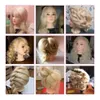 Têtes de mannequin 22 100% réels de coiffures de cheveux humains