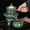 Teaware Sets Chinese Teaset Bone China Teapot Tea Cup Set High-End Automatic Modern Travel Strainer