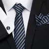 Neckkrawatte Set 2023 Neues Stil Seiden Hochzeit Geschenk Krawatte Taschenquadrat