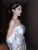 Lässige Kleider Frankreich Vintage Hochzeit Abend Party White Kleid Frauen Prinzessin Patchwork Langarm Vestidos Korean Chic Kleidung