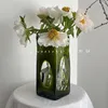 Vases French French Mid-Ancience Vase Vase High Sense Living Room Decoration Hydroponic Flower Bed Breakfast Tenue douce