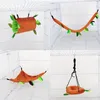 Ropeway Tunnel Hamster Toy Nest House Leaf Decoration Accessories Hammock Squirrel Guinea Pig Chinchilla Ferret Stairs Rodent 240510