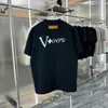 luxueuze heren t -shirtontwerpers dames t -shirts met letters afdrukken korte mouwen zomerse shirts mannen losse vakantie T -stukken top kleding