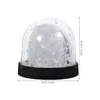Cadres Blank Mini Snow Globe Image INSERT POUR AVEC LES MATÉRIAUX MAINS APPORTANT DE LA SUMBILATION PLASTIQUE