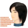 Schaufensterpuppenköpfe 100% künstliches Haar Herren Kopf mit Trainingsstyling Solo Friseur Virtuelle Puppe zum Üben von Frisur Q240510