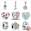 Loose Gemstones Niezx Original Silver 925 Home Mom Sweet House Bee Heart Love Clip DIY Fine Beads Fit Pendant Charm Bracelet Jewelry For