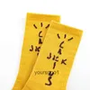 Chaussettes pour hommes mode lettres de manne