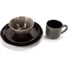 Keramisch stoare servies 16 -delige bord bowl mok schotel set voor 4 serviesgoed vracht gratis 240508