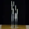 50 tum hög Candelabra Crystal Candelabra Wedding Centerpieces Akryl Clear Candle Holder Decorative 8 Arm Candle Holder 302h