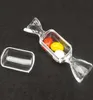 5PCSLOT Caixa de doces de plástico transparente de Candyshaped para DIY para festas de casamento DIY Container para amantes de amigos chic decoration4605017