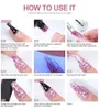 Nail Art Kits Poly UV gel Kit All for Manicure gel Nail Extension Kit Sliding Solution Builder Acrylic gel Polishing Nail Art Tool Design Finger Tips T240510