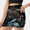 Jupes Poseidon's Crown Women's Jirt Sport Skort avec Pocket Fashion Korean Style 4xl Poseidon Myth Greek