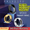 TOP SR300 Smart Ring Heart Rate Blood Pressure Oxygen Temperature Sleep Calories Health Multilingual Fitness Tracker Rings 240423
