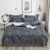 Sängkläder set Set Bed Linen Däcke Cover and Pillow Case Quilt Bedstrast Luxury Par Twin Full Size Comporter Home 240x220cm