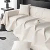 Couvre-chaise Couvre de canapé imperméable en tissu fausse en cuir quatre saisons Universal Modern Light Luxury non glissée Tournette complète