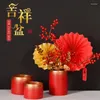 Vazen Chinese jaar bloem pot woonkamer decoratieve feestelijke decoratietafel Pot Landscape CEM