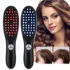 Elektrisk spraymassage Comb Micro Current Head Meridian Hair Loss Scalp Red Anti Hair and Physical Therapy Nutrition Blue Massager 240429