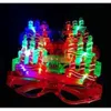 Dark the In LED Glow Lunes Halloween Christmas Wedding Carnival Birthday Party Props Accessory Neon Flashing Toys 829