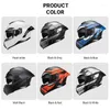 Caschi motociclisti Full Face Fip Up Helmet per Moto Pilot Men Women Cafe Racer Flip-up Motocross Motocross Dot dot approvato