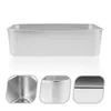 Наборы наборов посуды на выпечку из нержавеющей стали для приготовления лотка контейнеров на рабочем столе Sundries Organizer Plate