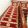 Tapis wellyu tapis d'escalier domestique haut de gamme tapis non glissants de la colle auto-emprime des escaliers
