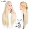 Mannequin Heads A human model doll head for hair type synthesis. High quality styling headband clip hairstyle training Q240510