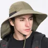 Summer Sun Hats UV Protection Outdoor Hunting Fishing Cap for Men Women Hiking Camping Visor Bucket Hat Fisherman Hat