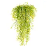 Fleurs décoratives Branche de saule artificielle Couleur lumineuse vigne simulée pour bricolage de mariage de mariage décor intérieur / extérieur