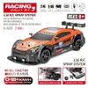 24 g de dérive RC Car 4 roues motrices RC RC Toy Remote Control Model Vehicle with Light Spray for Child 240506