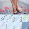 Bath Mats 12pcs Stop Slide Bathtub Non-slip Sticker Quality PEVA Fluorescence Anti-skid Tape Star Shape Stickers Steps