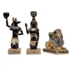Kerzenhalter Ancient Ägypten Ägyptische Göttin Statue Sammlerfiguren Skulptur Teemarbenhalter
