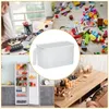 Storage Bottles Fridge Box With Handle Transparent Food Organizer Refrigerator Boxes Lid For Fruit Vegetable Kitchen