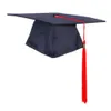 Party Cap Tassels Abschluss Bachelor School für Master Doctor University Akademische Hüte JN24