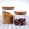 Bouteilles de rangement 175 ml bocaux de bonbons avec couvercles contenants alimentaires Climatiseur en verre Scellé Cancares